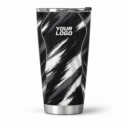 PTN020 personalized tumbler 20oz front product mockup