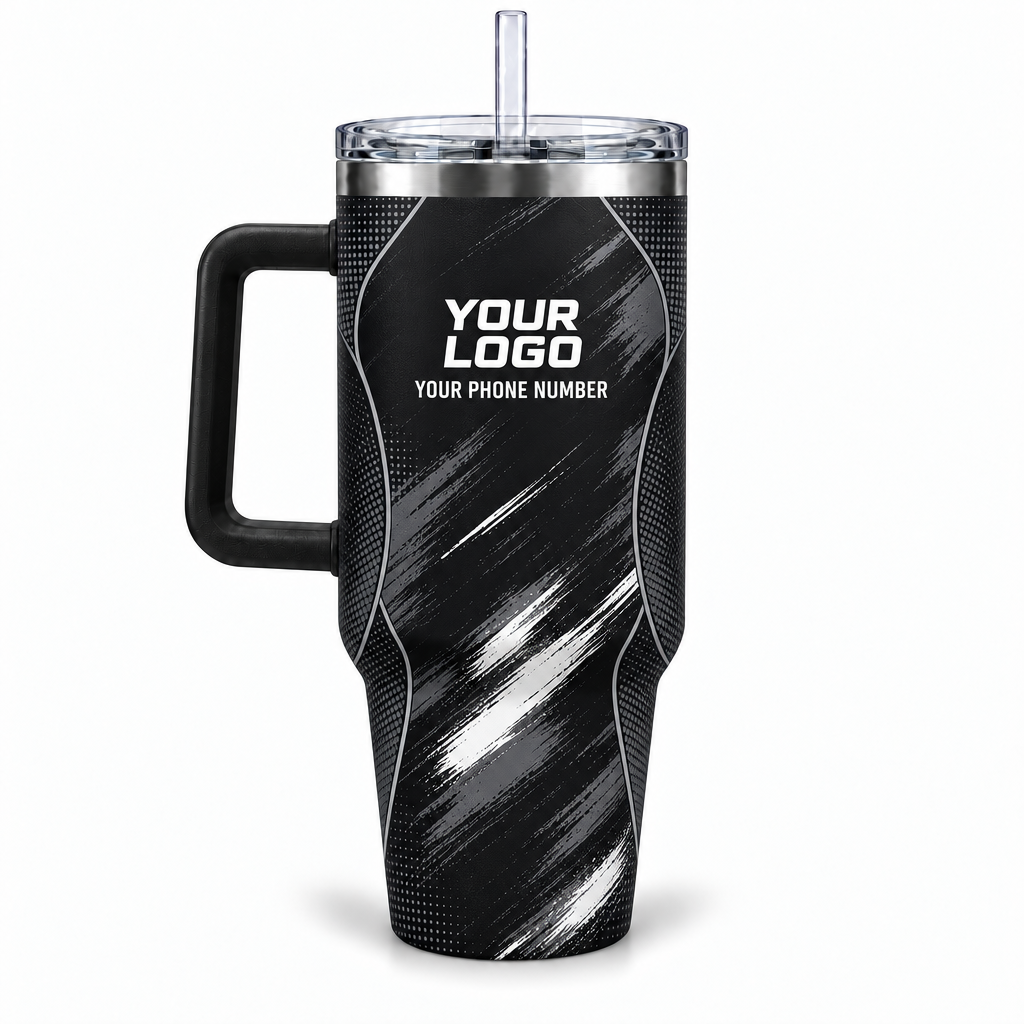 PTN020 personalized tumbler 40oz back product mockup