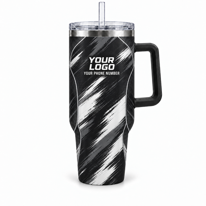 PTN020 personalized tumbler 40oz front product mockup