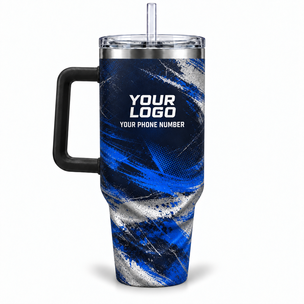 PTN021 personalized tumbler 40oz back product mockup