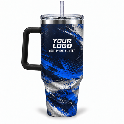 PTN021 personalized tumbler 40oz back product mockup