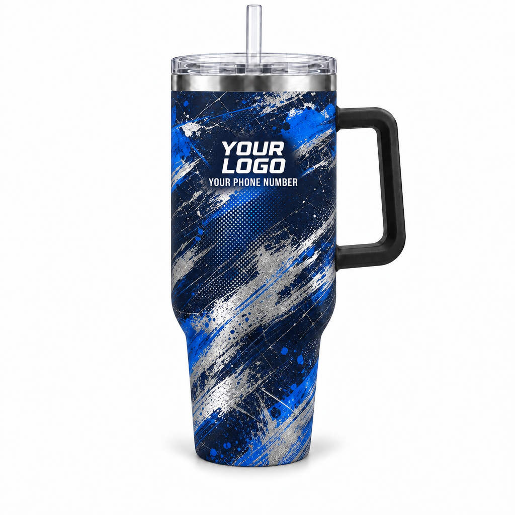 PTN021 personalized tumbler 40oz front product mockup