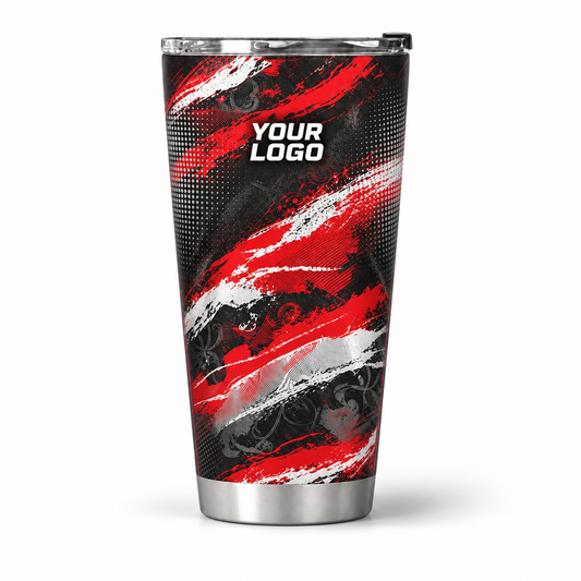 PTN022 personalized tumbler 20oz front product mockup