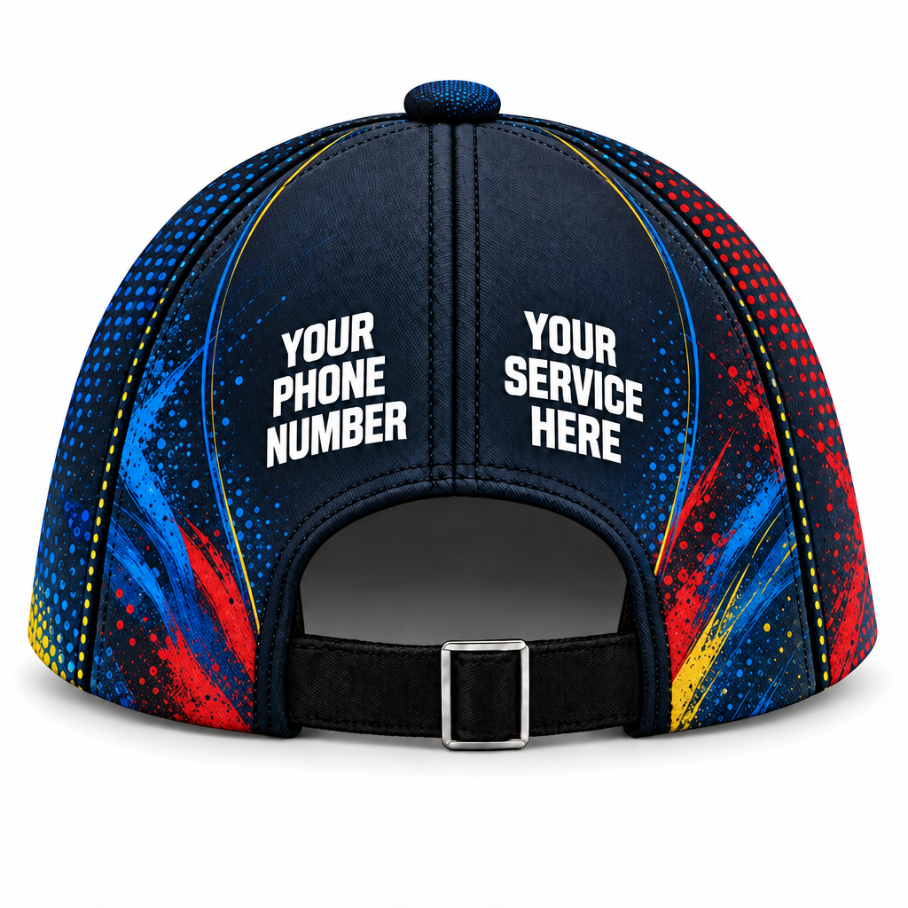 PTN024 personalized cap back product mockup
