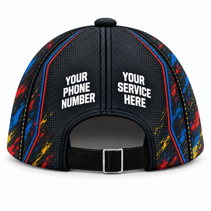 PTN025 personalized cap back product mockup