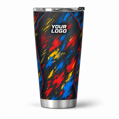 PTN025 personalized tumbler 20oz front product mockup