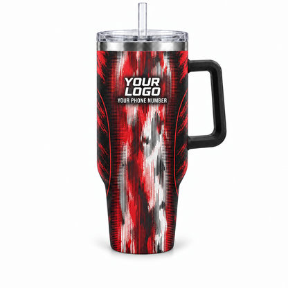 PTN026 personalized tumbler 40oz front product mockup