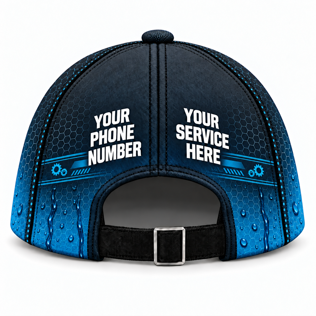 PW0002 personalized cap back product mockup