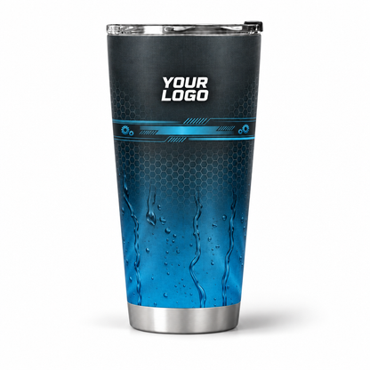 PW0002 personalized tumbler 20oz front product mockup