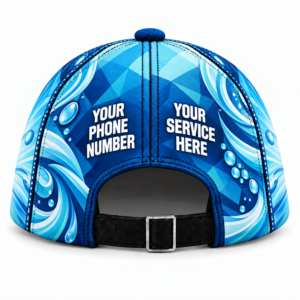 PW0004 personalized cap back product mockup