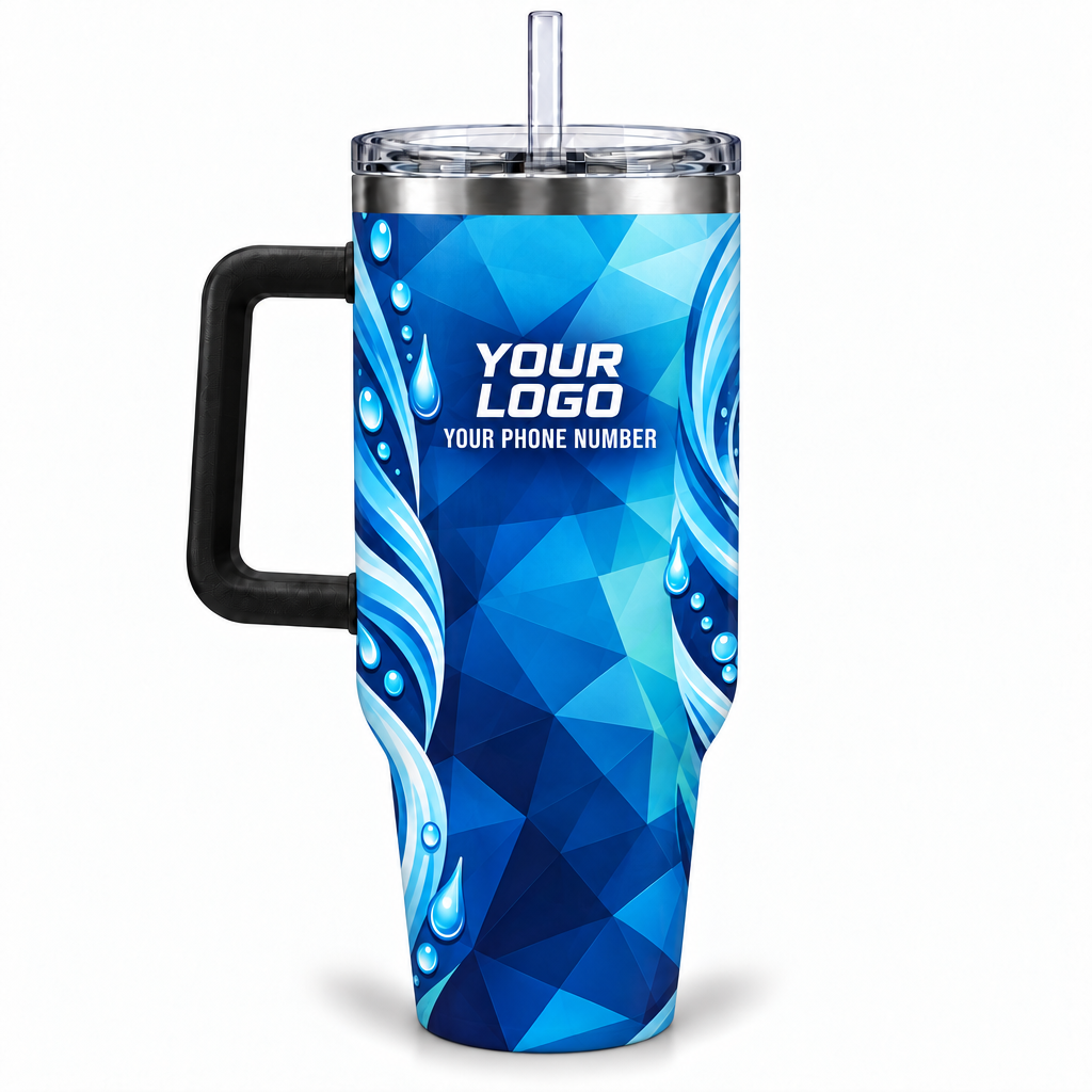 PW0004 personalized tumbler 40oz back product mockup