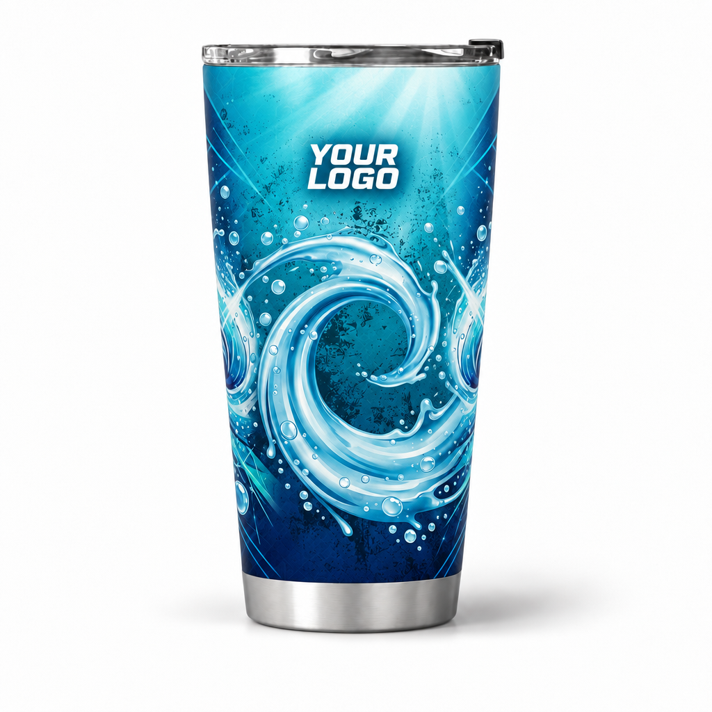 PW0005 personalized tumbler 20oz front product mockup