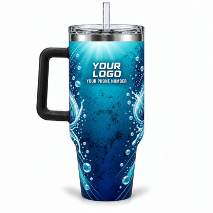PW0005 personalized tumbler 40oz back product mockup