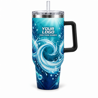 PW0005 personalized tumbler 40oz front product mockup