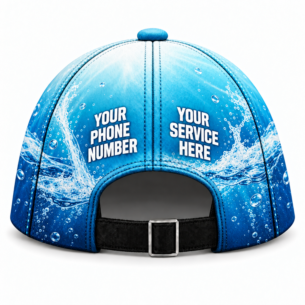 PW0006 personalized cap back product mockup