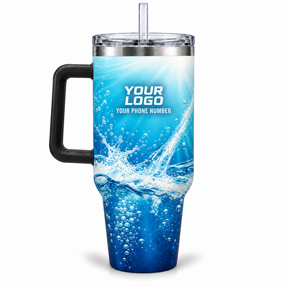 PW0006 personalized tumbler 40oz back product mockup