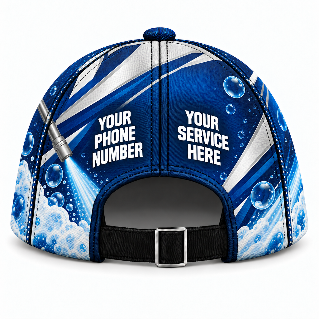 PW0007 personalized cap back product mockup