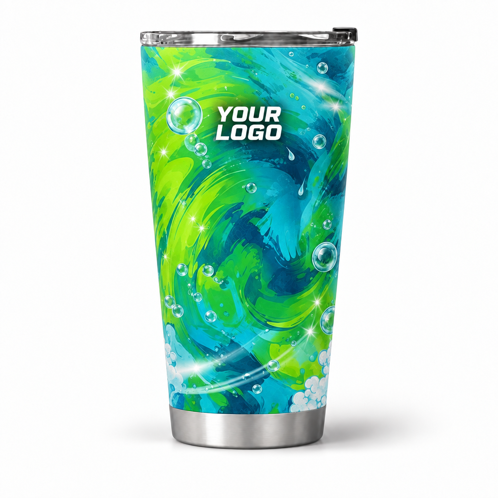 PW0009 personalized tumbler 20oz front product mockup