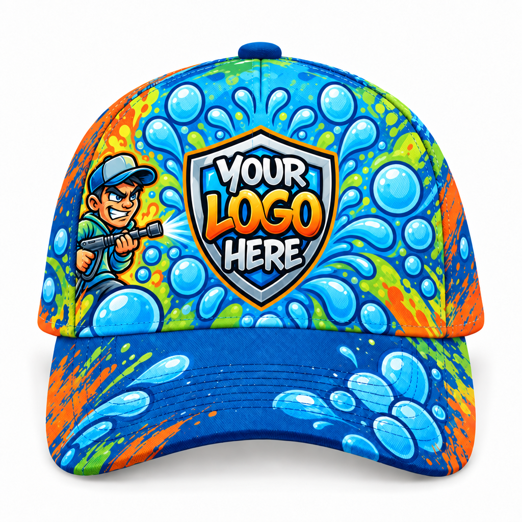 PW0010 personalized cap front product mockup