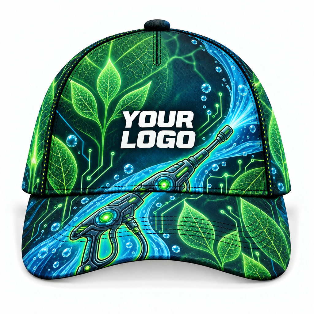 PW0011 personalized cap front product mockup