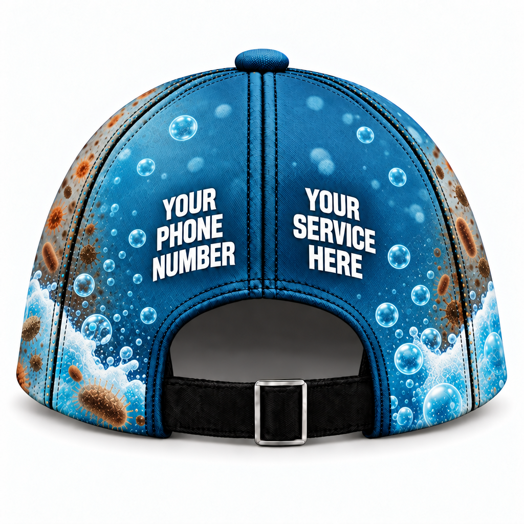 PW0012 personalized cap back product mockup
