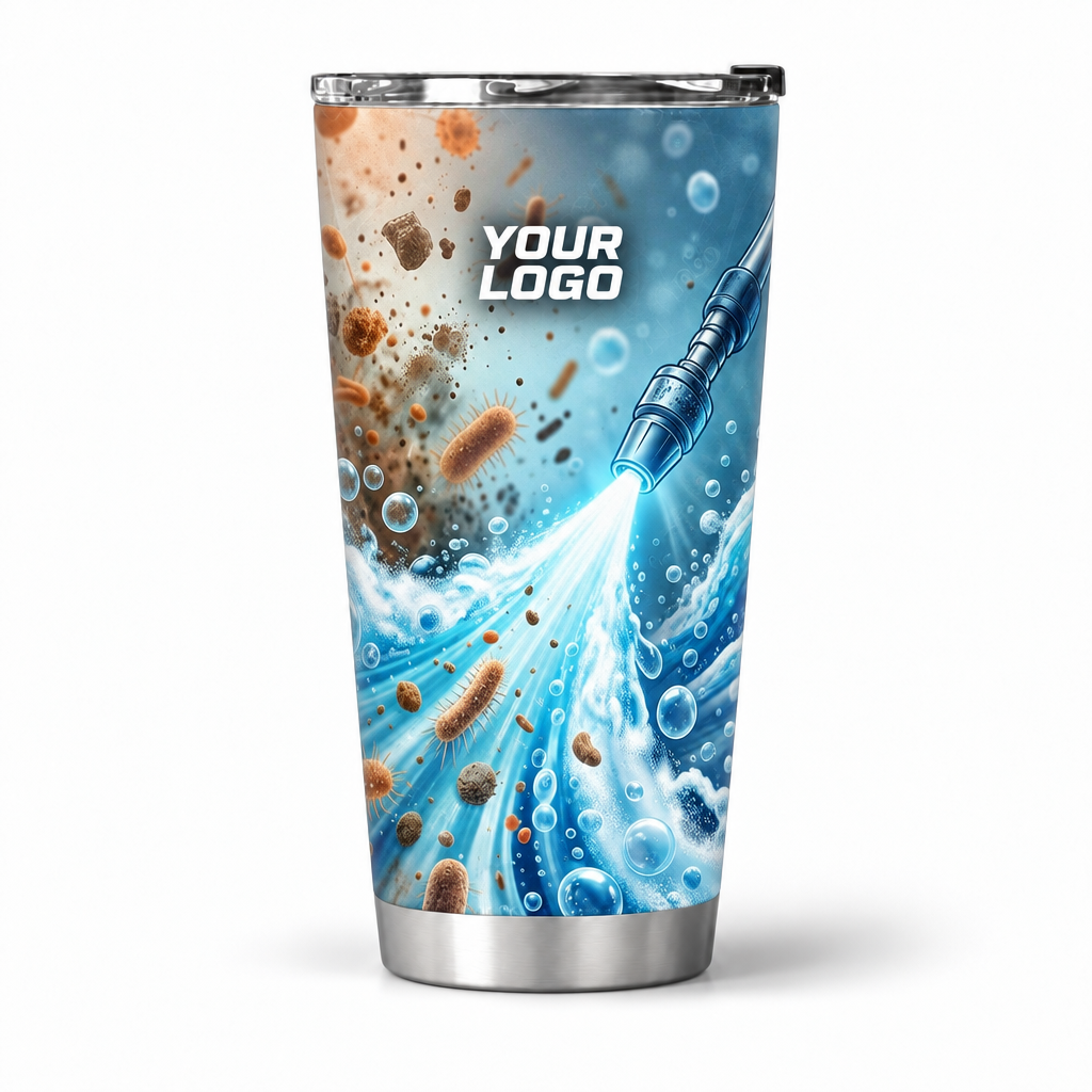 PW0012 personalized tumbler 20oz front product mockup