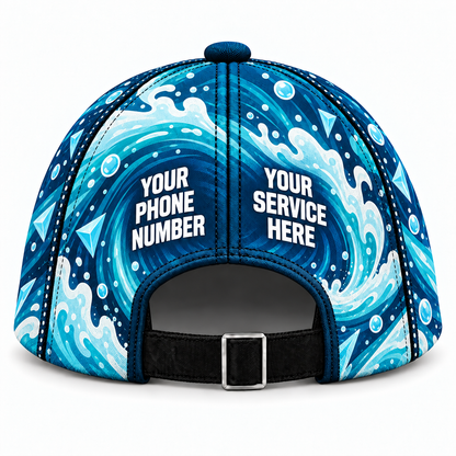 PW0013 personalized cap back product mockup