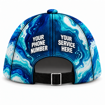 PW0014 personalized cap back product mockup