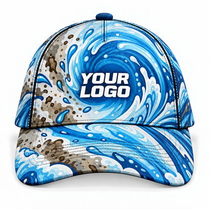 PW0015 personalized cap front product mockup