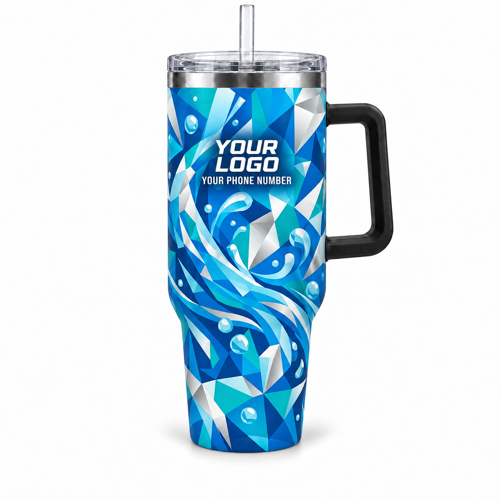 PW0016 personalized tumbler 40oz front product mockup