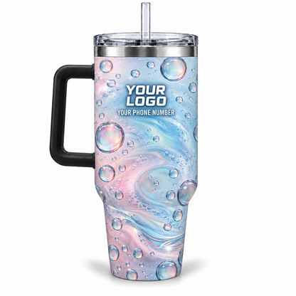 PW0017 personalized tumbler 40oz back product mockup
