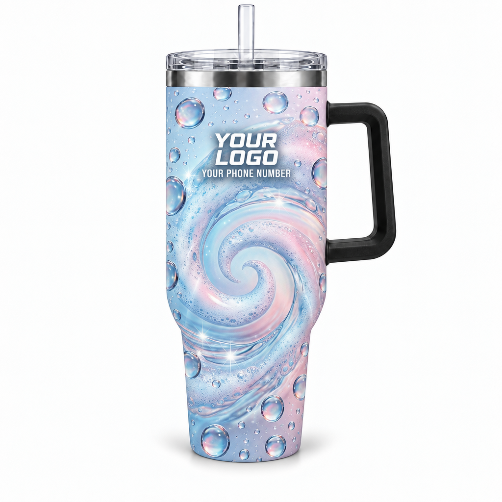 PW0017 personalized tumbler 40oz front product mockup