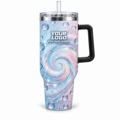 PW0017 personalized tumbler 40oz front product mockup