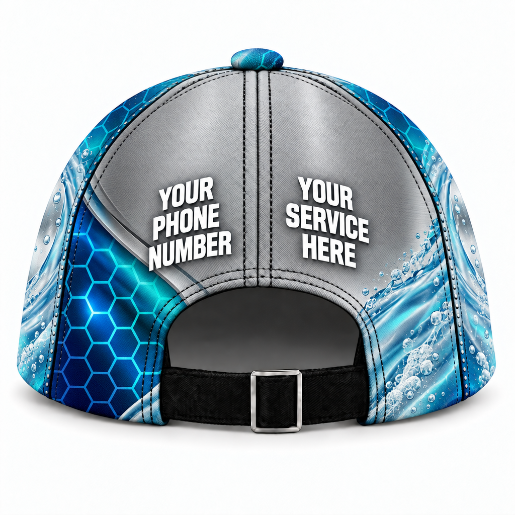 PW0018 personalized cap back product mockup