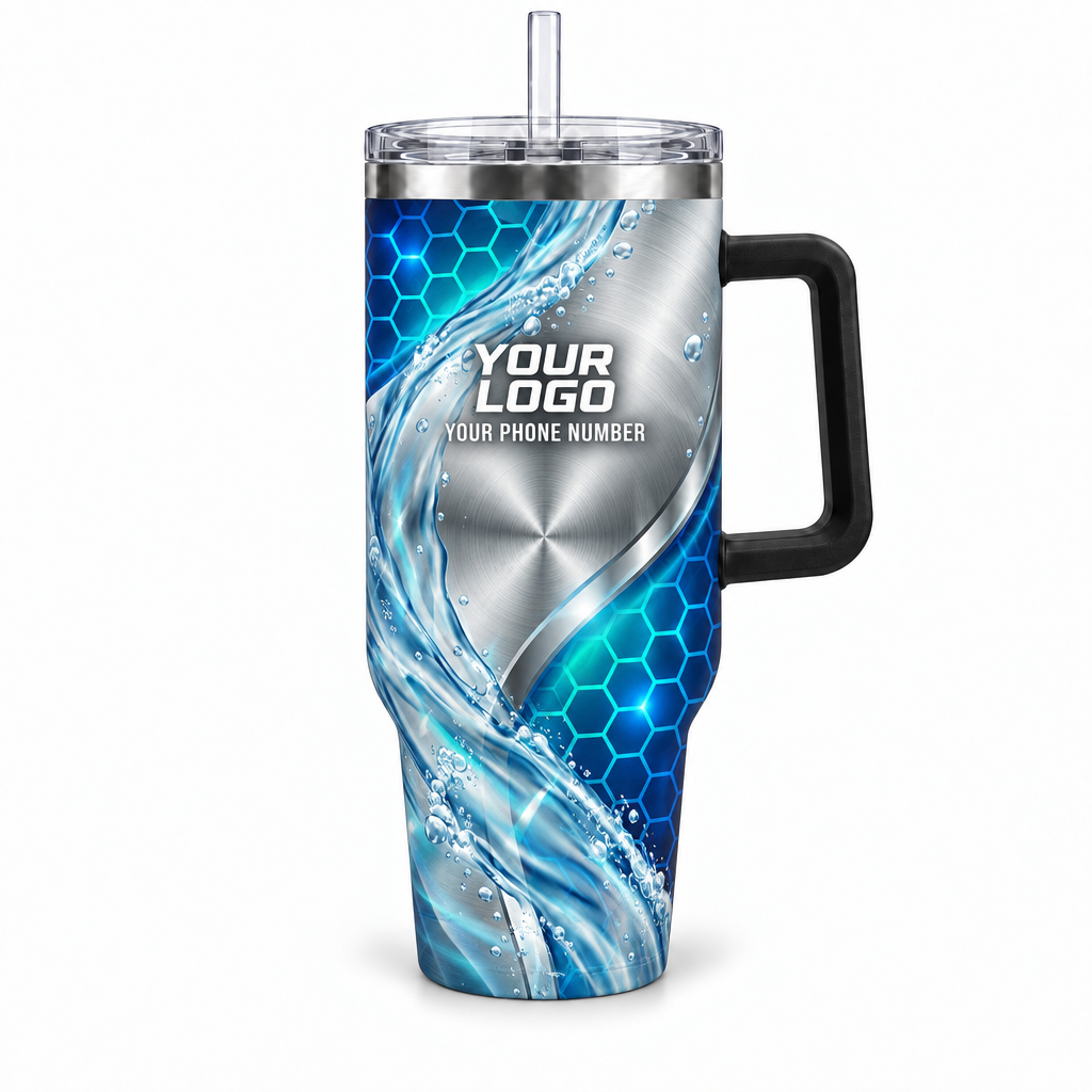 PW0018 personalized tumbler 40oz front product mockup