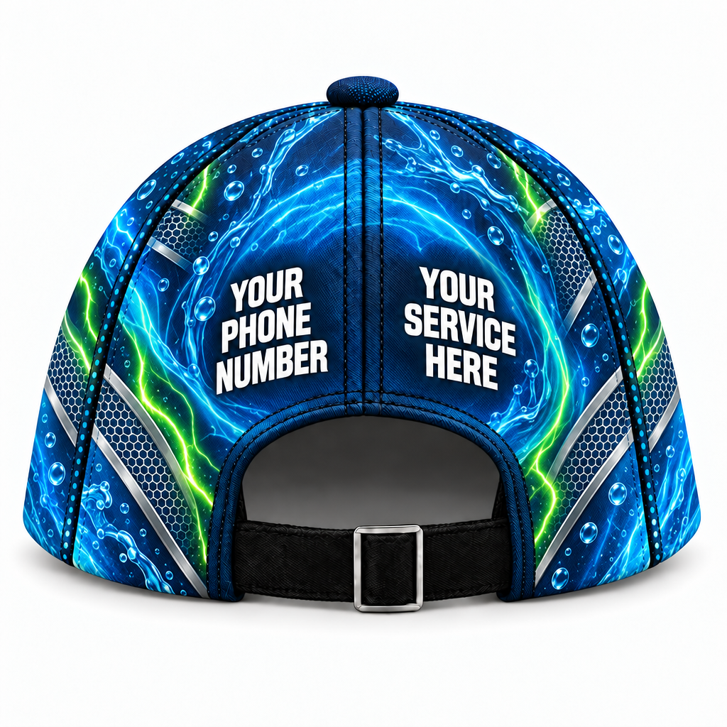 PW0019 personalized cap back product mockup