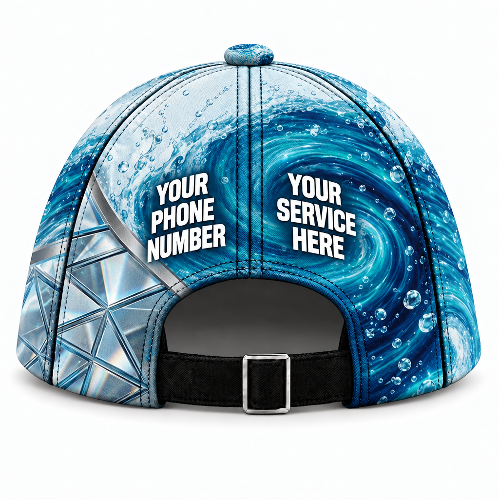 PW0020 personalized cap back product mockup