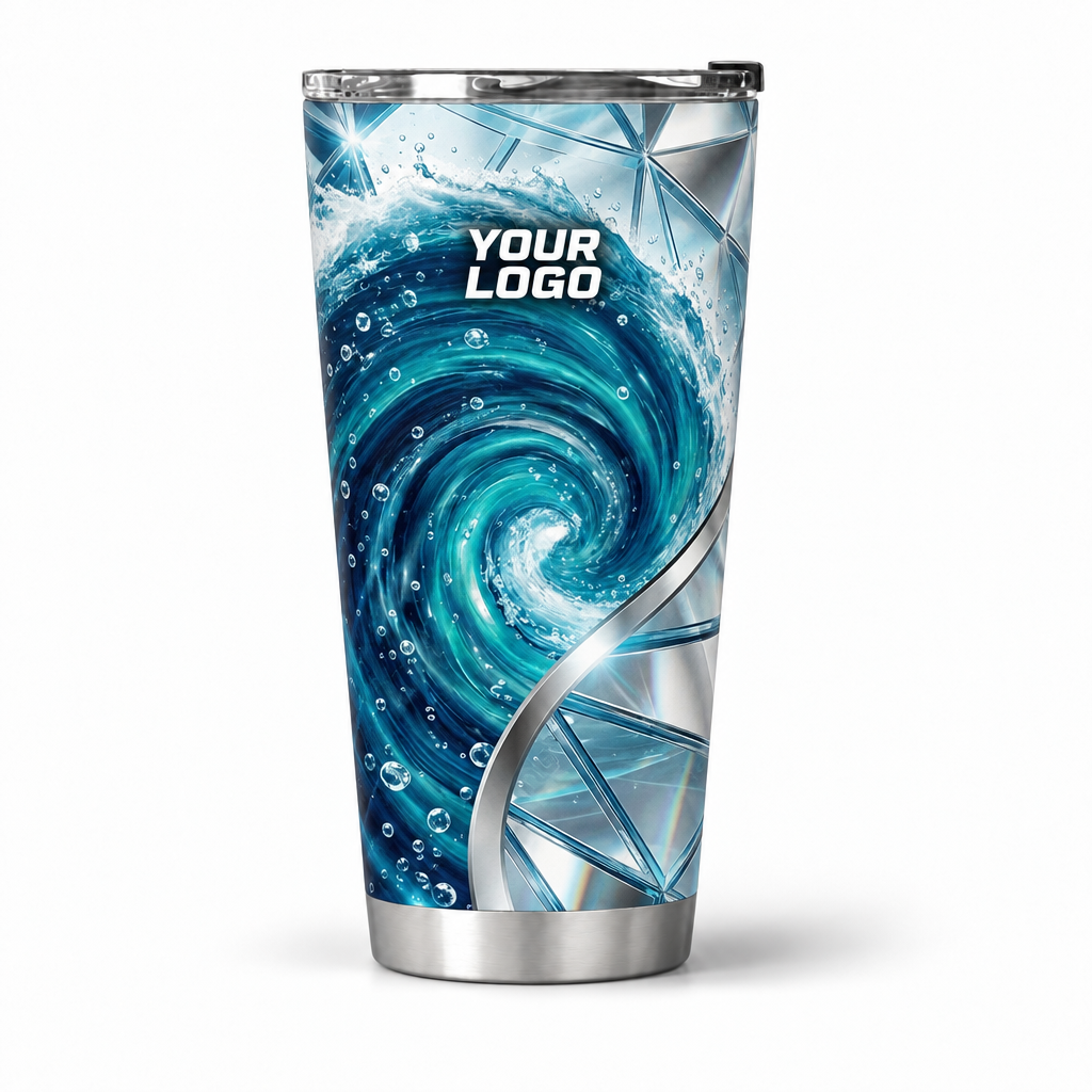 PW0020 personalized tumbler 20oz front product mockup