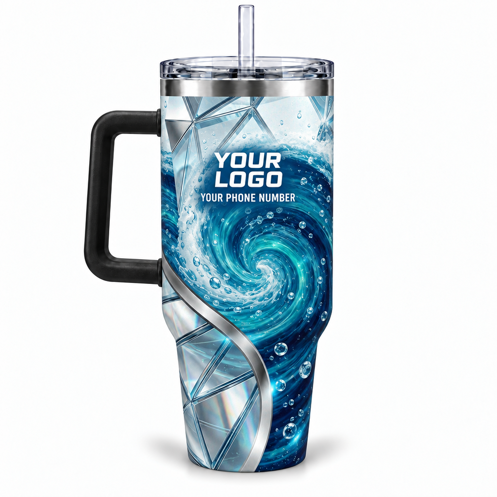 PW0020 personalized tumbler 40oz back product mockup