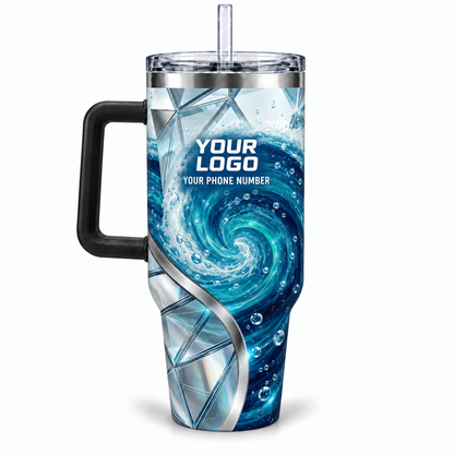 PW0020 personalized tumbler 40oz back product mockup