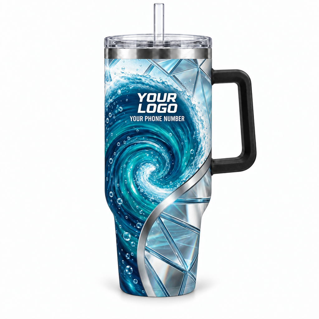 PW0020 personalized tumbler 40oz front product mockup