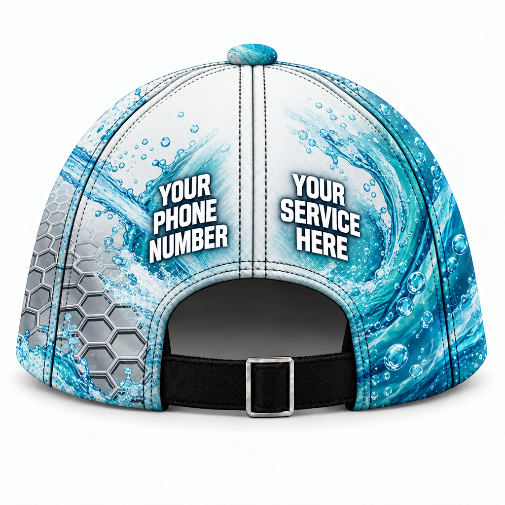 PW0021 personalized cap back product mockup