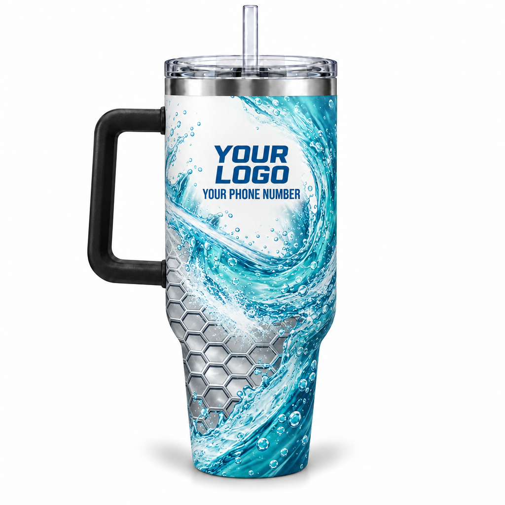 PW0021 personalized tumbler 40oz back product mockup