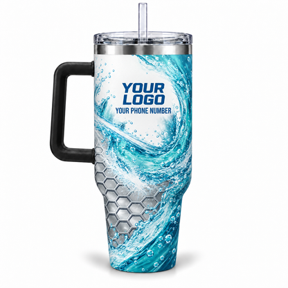 PW0021 personalized tumbler 40oz back product mockup