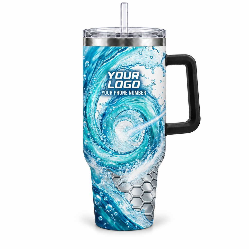 PW0021 personalized tumbler 40oz front product mockup