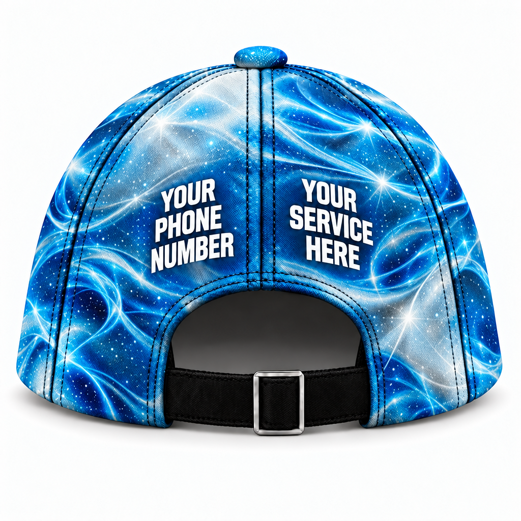PW0022 personalized cap back product mockup