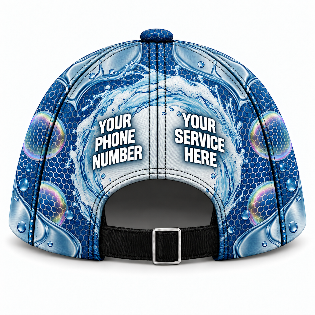 PW0023 personalized cap back product mockup