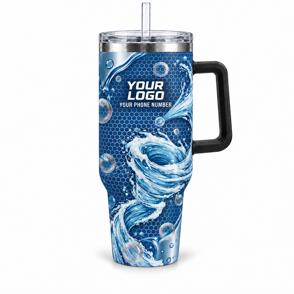 PW0023 personalized tumbler 40oz front product mockup