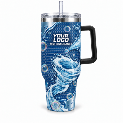 PW0023 personalized tumbler 40oz front product mockup