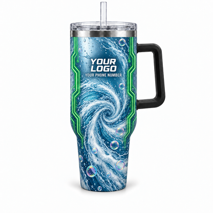 PW0025 personalized tumbler 40oz front product mockup
